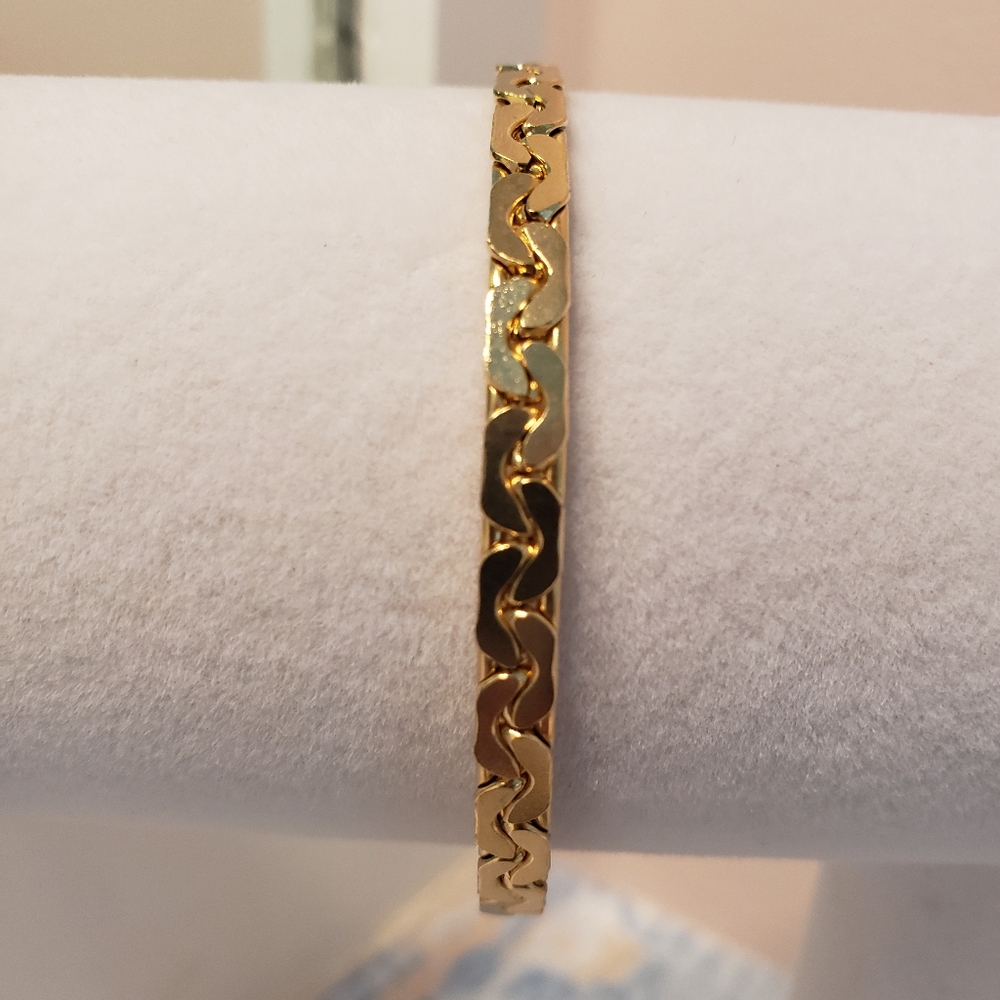 Faux Gold Chain Bracelet
